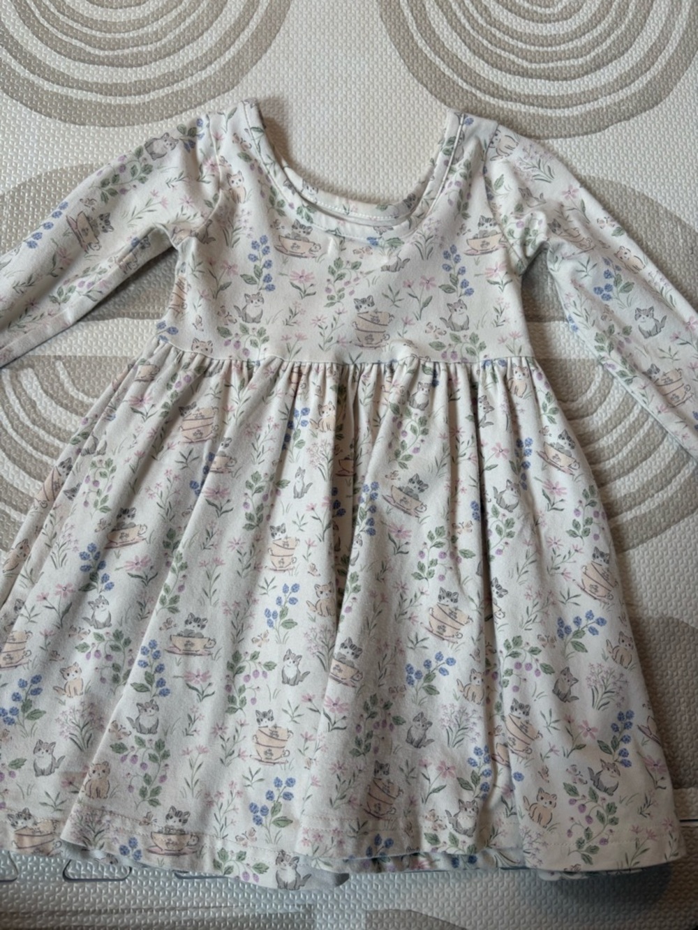 Jamie Kay Toddler Long Sleeve Floral Dress